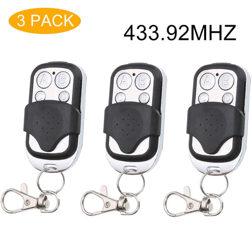 EasyULT 3 Pezzi Telecomando Universale per Cancello Automatico a 3 PACK - Ilgrandebazar