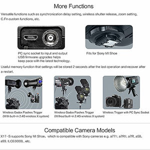 GODOX X1T TTL 1/8000s HSS 32 canali 2.4 G Flash Trigger trasmettitore X1T-S