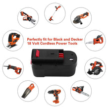 Carica l&#39;immagine nel visualizzatore di Gallery, A18 3.0Ah Ni-Mh Sostituzione batteria per Black &amp; Decker 18V A1718 - Ilgrandebazar