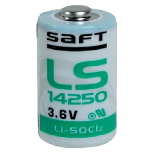 Saft, Ls 14250, Batteria 1/2 Aa, 3,6 V, Al Litio Cloruro Di Tionile, bianco