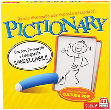 Carica l'immagine nel visualizzatore di Gallery, Mattel Games, Pictionary, Gioco in Scatola per Famiglie, Lingua Italiana,...