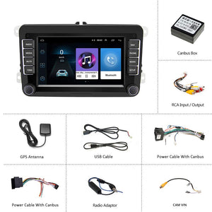 Autoradio 2 DIN 7"Android 8.1 Car Lettore multimediale Auto Stereo WiFi GPS... - Ilgrandebazar