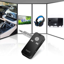 Carica l&#39;immagine nel visualizzatore di Gallery, Aigital Ricevitore Bluetooth Adattatore Audio Portatile Wireless Auto Grigio - Ilgrandebazar