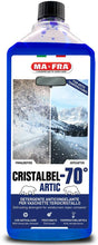 Carica l'immagine nel visualizzatore di Gallery, Ma-Fra Mafra 8005553012434 Cristalbel Artic-70°C Liquido, Detergente Anticongelante per Vaschette Tergicristallo, Azione Sgrassante Anticalcare, Resiste alle Basse Temperature Senza Congelare