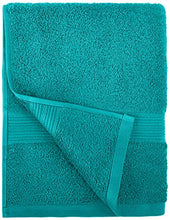 Carica l&#39;immagine nel visualizzatore di Gallery, AmazonBasics - Set di 2 asciugamani da bagno che non Verde Turchese - Ilgrandebazar