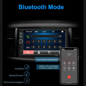 Andven Autoradio Bluetooth, Car Stereo 2 DIN 7 pollici Touch Screen MP5... - Ilgrandebazar