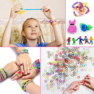 a ray of sunshine Loom Bands Kit,Elastici Loom,Fare Braccialetti Bambina,DIY...