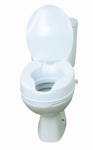 Drive Medical 12067 - Sedile copriwater con coperchio, rialzo: 15 cm - Ilgrandebazar