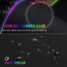 Carica l'immagine nel visualizzatore di Gallery, RuoCherg RGB Tappetino Gaming, Grande Gioco Mouse Pad, 10 modalità di 78*30cm