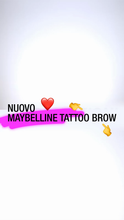 Carica l'immagine nel visualizzatore di Gallery, Maybelline New York Tinta per Sopracciglia Peel-off Tattoo Brow Dark Brown