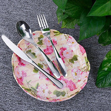 Carica l&#39;immagine nel visualizzatore di Gallery, Lictin Set Posate monoblocco in Acciaio Inossidabile da Beige