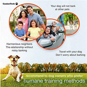Collare Antiabbaio avanzata 4 in 1 | Fa fermare il cane con un abbaiare...