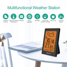 Carica l&#39;immagine nel visualizzatore di Gallery, Stazione Meteorologica Wireless, Lgrometro Termometro Digitale arancia