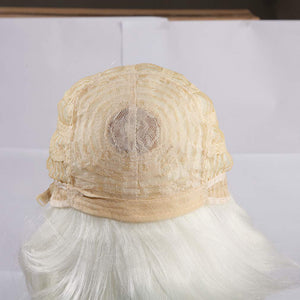 Parrucca Donna Gialla Scura Lunga con Frangia 100cm 100cm, Giallo Scuro - Ilgrandebazar