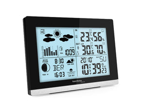 Technoline WS6762 - Stazione meteorologica Moderna, Colore: Nero lucido - Ilgrandebazar