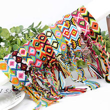 Carica l'immagine nel visualizzatore di Gallery, MEJOSER 14 Pezzi Braccialetti Amicizia Intrecciato Colorato 14
