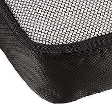 Carica l'immagine nel visualizzatore di Gallery, AmazonBasics ZH1509005, Set da 4 cubi organizzatori , Nero, Media Media, Nero
