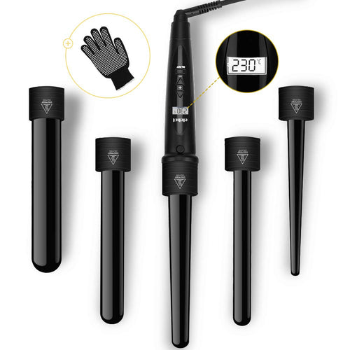 Ferro Arricciacapelli 5 in 1 Ondulatore Modellatore Multifunzione Classico - Ilgrandebazar