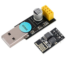 Carica l&#39;immagine nel visualizzatore di Gallery, IZOKEE ESP8266 ESP-01 Serial WiFi Modulo con Adattatore USB a + - Ilgrandebazar