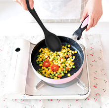 Carica l&#39;immagine nel visualizzatore di Gallery, joyoldelf Set da Cucina in Silicone 5 Pezzi - Spatole, 11.4*3.2*3.9, Nero - Ilgrandebazar