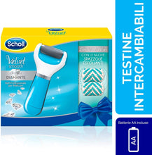 Carica l&#39;immagine nel visualizzatore di Gallery, Scholl Velvet Smooth Roll per Pedicure, con Spazzole Esfolianti, Edizione Limitata