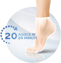 Carica l&#39;immagine nel visualizzatore di Gallery, Scholl Pedimask Maschera Piedi Nutriente con Olio di Macadamia, 4 Paia di Calzini Idratanti, Tempo di azione: 20 minuti