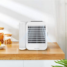 Carica l'immagine nel visualizzatore di Gallery, Microhoo Air Conditioner Condizionatore Portatile Climatizzatore Mini USB Dispositivo di Raffreddamento Evaporativo Purificatore Ventilatore Elettrico da Tavolo Portatile