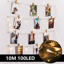 Carica l&#39;immagine nel visualizzatore di Gallery, 100LED Luci Led per Foto Polaroid - 10M Lucine Decorative Camere... - Ilgrandebazar