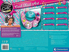 Carica l'immagine nel visualizzatore di Gallery, Clementoni- Crazy Chic-Cool Nails Set per Unghie Bambina, Multicolore, 18599