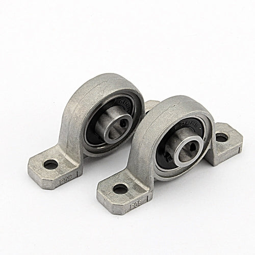 Supporto portacuscinetto, foro flangiato autoregolabile centrale, 2 pezzi 20mm - Ilgrandebazar