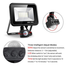 Carica l&#39;immagine nel visualizzatore di Gallery, ESLAS Faretto con Sensore di Movimento 20W Faro LED Esterno IP65... - Ilgrandebazar