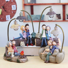 Carica l&#39;immagine nel visualizzatore di Gallery, Vosarea mini auricolari coppia resina lampada da 11.5 x 9 x 16.5cm, As Shown - Ilgrandebazar