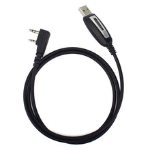 Carica l&#39;immagine nel visualizzatore di Gallery, Retevis USB Cavo Programmazione 2 Pin Compatibile con Walkie Talkie Black - Ilgrandebazar