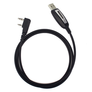 Retevis USB Cavo Programmazione 2 Pin Compatibile con Walkie Talkie Black - Ilgrandebazar