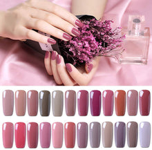 Carica l&#39;immagine nel visualizzatore di Gallery, Clavuz Smalto Semipermente per Unghie in Gel UV LED 24pcs Set per Manicure Colori Smalti Gel per Unghie Soak Off