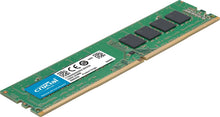 Carica l&#39;immagine nel visualizzatore di Gallery, Crucial CT8G4DFS824A Memoria da 8 GB, DDR4, 2400 8 GB Single Rank x8, Verde - Ilgrandebazar
