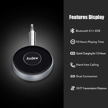 Carica l&#39;immagine nel visualizzatore di Gallery, Audew Ricevitore bluetooth Wireless Mini e Kit Audio Adattatore (bluetooth... - Ilgrandebazar