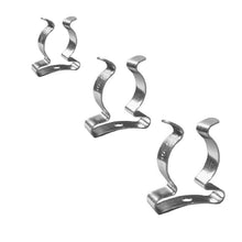 Carica l'immagine nel visualizzatore di Gallery, 25 x Assortimento Wide Base Strumento a Molla di Primavera Terry Clips Heavy... - Ilgrandebazar