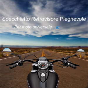 Moto Specchietto Retrovisore Omologati Universali Specchi Specchio...