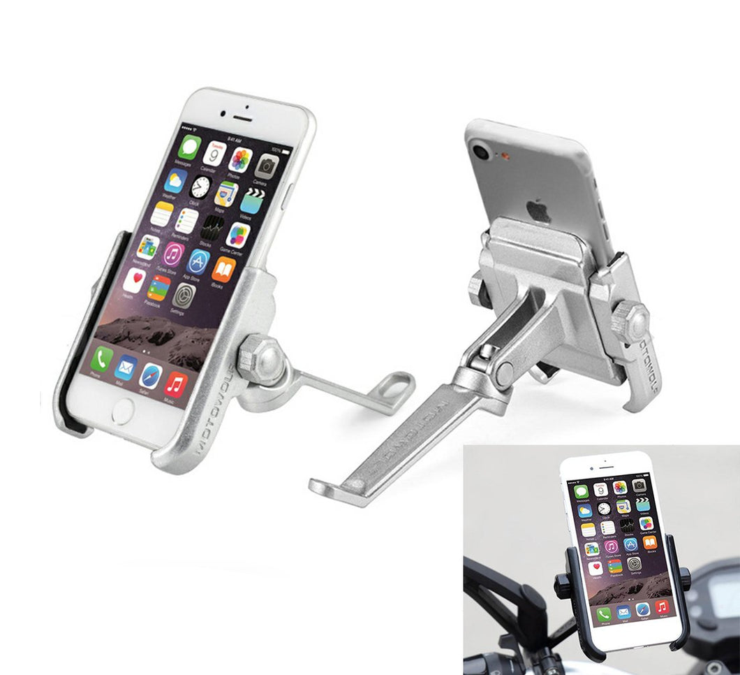 Supporto Smartphone Universale Moto Specchietto Retrovisore specchietto - Ilgrandebazar
