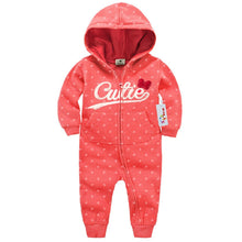 Carica l&#39;immagine nel visualizzatore di Gallery, Vine Pagliaccetto per Bambino Neonato Cotone Tuta con Cappuccio Tutine con... - Ilgrandebazar