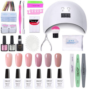 Elite99 Smalto Semipermanente per unghie Kit di Partenza in 6 coloris C006 - Ilgrandebazar