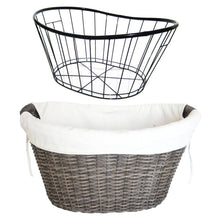 Carica l&#39;immagine nel visualizzatore di Gallery, HABAU 2679 - Cesto di Legna da ardere (polietilene, con Struttura in grey - Ilgrandebazar