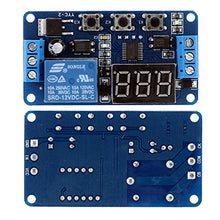 Carica l&#39;immagine nel visualizzatore di Gallery, KKmoon 12V Modulo Relè Delay Timer Digitale Control Switch Relay Module, - Ilgrandebazar