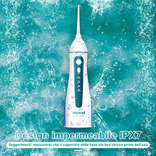 Carica l&#39;immagine nel visualizzatore di Gallery, Idropulsore Dentale Portatile, NICWELL Irrigatore Orale Professionale 4...
