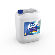 Carica l'immagine nel visualizzatore di Gallery, KLEP - FLOCCULANTE LIQUIDO SCHIARENTE PER PISCINA E SPA 5 LT