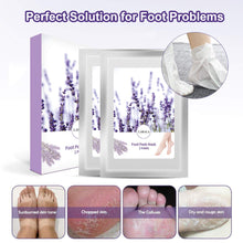 Carica l&#39;immagine nel visualizzatore di Gallery, Maschera Piedi, LARALA 2 Paia Calli Piedi Peeling Esfoliante viola - Ilgrandebazar
