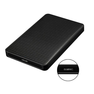 EasyULT Case Esterno per Disco Rigido 2.5", USB 3.0 Esterno-Nero, Nero - Ilgrandebazar