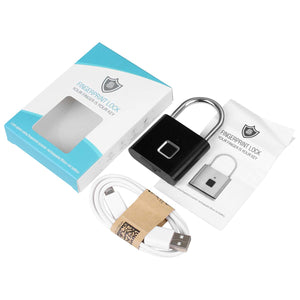 Smart fingerprint lock Door lock,Lucchetto Per Impronte Senza Bluetooth - Ilgrandebazar