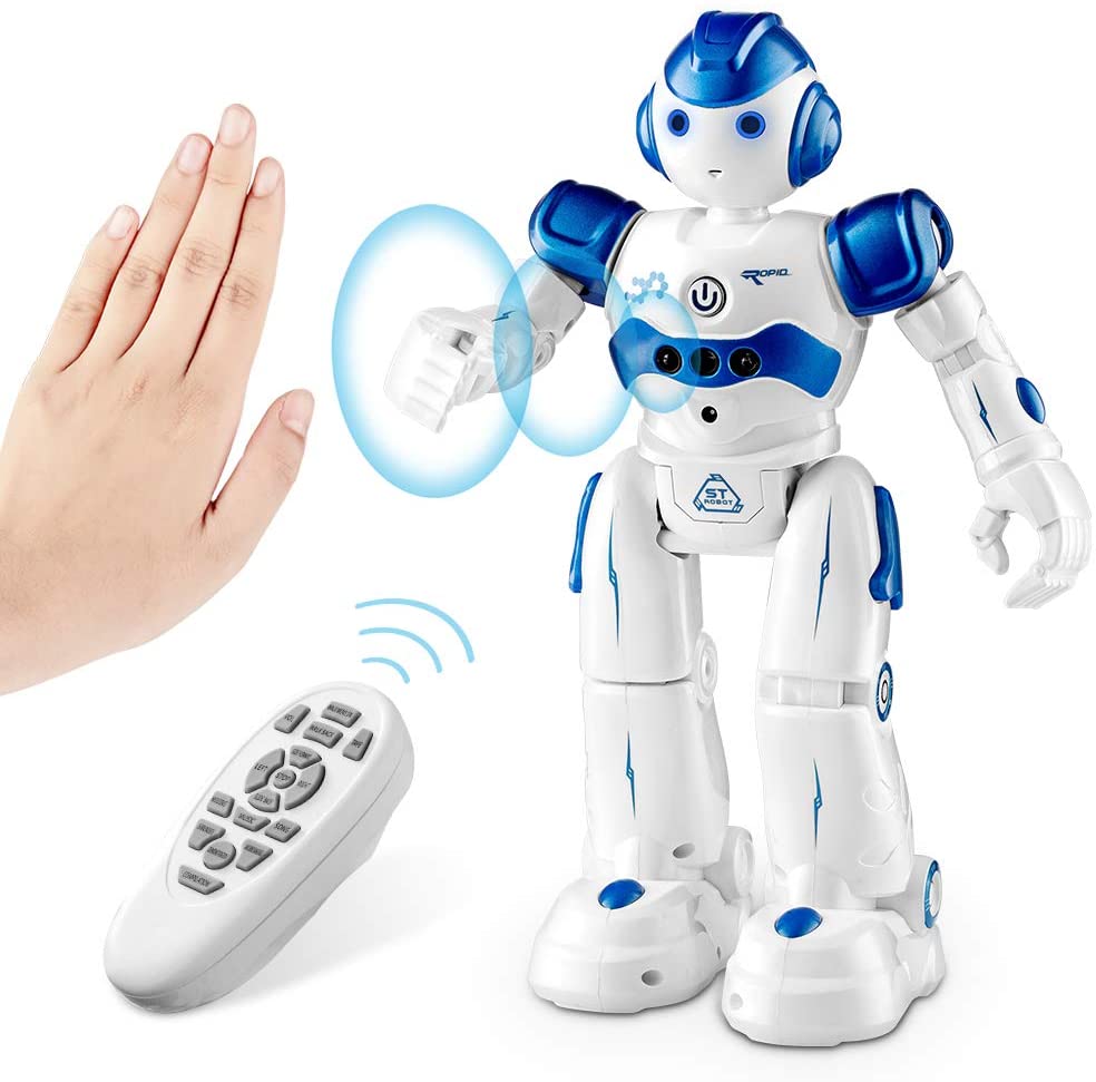 NEWYANG Robot Giocattolo Bambini - Robot Telecomandato con Intelligent –